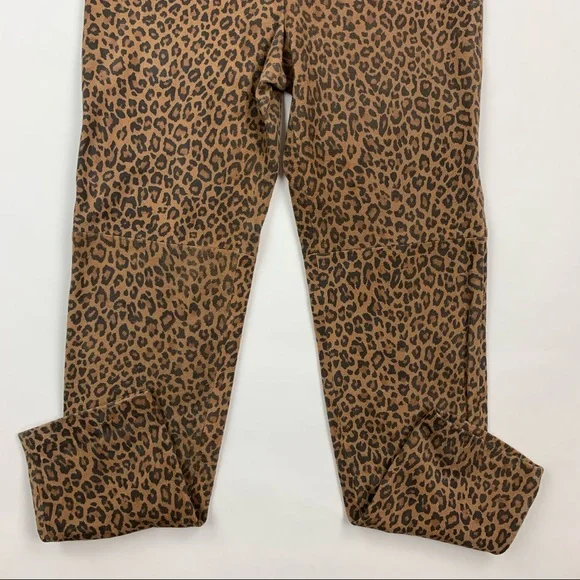 LPA Leopard Leather Pants Small - Picture 7 of 10